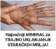 Najvažniji MINERAL Za TRAJNO UKLANJANJE STARAČKIH MRLJA!