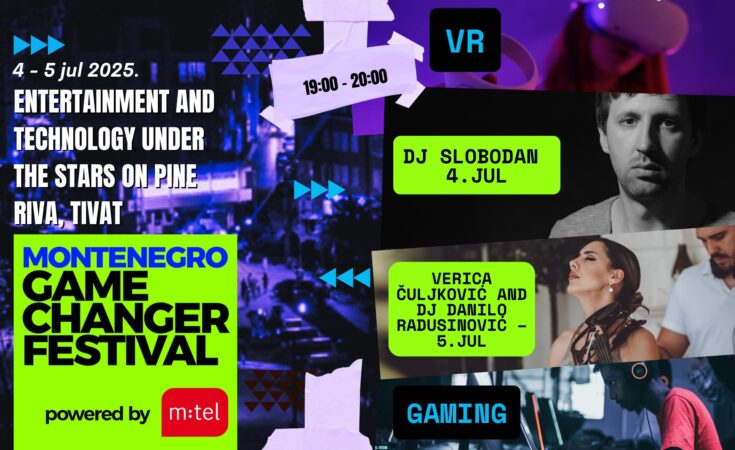 Najveći tech spektakl leta i najvažniji tehnološki događaj na Mediteranu – Game Changer Montenegro Festival