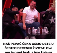 NAŠ PEVAČ ČEKA OSMO DETE U ŠESTOJ DECENIJI ŽIVOTA! Ovo mu je osmi brak, a ime koje su odabrali zaprepastiće mnoge!