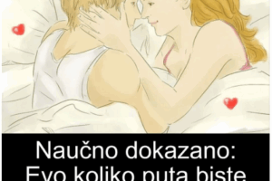 Naučno dokazano: Evo koliko puta biste trebali imati odnos da spriječite depresiju