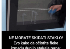 NE MORATE SKIDATI STAKLO! Evo kako da očistite fleke između duplih stakala rerne: ŽENA PODIJELILA TRIK NA DRUŠTVENIM MREŽAMA NE MORATE SKIDATI STAKLO! Evo kako da očistite fleke između duplih stakala rerne: ŽENA PODIJELILA TRIK NA DRUŠTVENIM MREŽAMA
