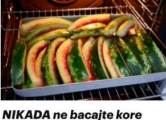 NIKADA ne bacajte kore lubenice: Stavite ih u pleh i uključite rernu. Žao mi je što nisam probao ranije! NIKADA ne bacajte kore lubenice: Stavite ih u pleh i uključite rernu. Žao mi je što nisam probao ranije!