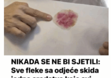 NIKADA SE NE BISTE SJETILI OVOGA: Sve fleke sa odjeće skida JEDNO SREDSTVO koje svi IMAMO kod kuće