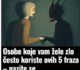 Osobe koje vam žele zlo često koriste ovih 5 fraza – pazite se