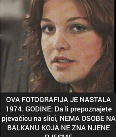 OVA FOTOGRAFIJA JE NASTALA 1974. GODINE: Da li prepoznajete pjevačicu na slici, NEMA OSOBE NA BALKANU KOJA NE ZNA NJENE PJESME