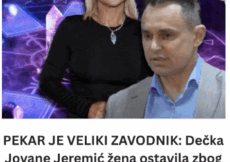 PEKAR JE VELIKI ZAVODNIK: Dečka Jovane Jeremić žena ostavila zbog poznate pevačice!!A POGLEDAJTE ZBOG KOGA JE DRAGAN OSTAVIO JOVANU!Od šoka nećete doć sebiii