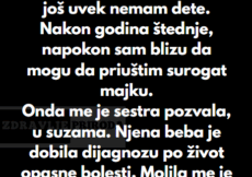 “Pokušavam da zatrudnim još od svoje dvadesete godine…” “Pokušavam da zatrudnim još od svoje dvadesete godine…”