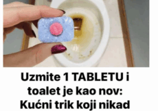 Uzmite 1 TABLETU i toalet je kao nov: Kućni trik koji nikad prije nisam znao!