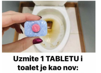 Uzmite 1 TABLETU i toalet je kao nov: Kućni trik koji nikad prije nisam znao! Uzmite 1 TABLETU i toalet je kao nov: Kućni trik koji nikad prije nisam znao!