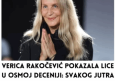 Verica Rakočević pokazala lice u osmoj deceniji: Svakog jutra ustaje u 6h, KUNE SE da je ovo biljka zbog koje nema bore