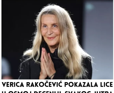 Verica Rakočević pokazala lice u osmoj deceniji: Svakog jutra ustaje u 6h, KUNE SE da je ovo biljka zbog koje nema bore Verica Rakočević pokazala lice u osmoj deceniji: Svakog jutra ustaje u 6h, KUNE SE da je ovo biljka zbog koje nema bore