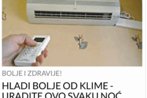 Više vam nikad neće biti vruće u stanu – HLADI BOLJE OD KLIME: URADITE OVO SVAKU NOĆ PRIJE SPAVANJA!