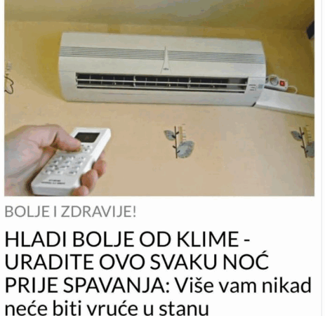 Više vam nikad neće biti vruće u stanu – HLADI BOLJE OD KLIME: URADITE OVO SVAKU NOĆ PRIJE SPAVANJA!