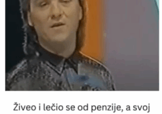 Živeo i lečio se od penzije, a svoj najveći hit posvetio Silvani Armenulić: Na sahranu su mu došli svi osim rođenog sina
