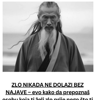 ZLO NIKADA NE DOLAZI BEZ NAJAVE – evo kako da prepoznaš osobu koja ti želi zlo prije nego što ti naudi ZLO NIKADA NE DOLAZI BEZ NAJAVE – evo kako da prepoznaš osobu koja ti želi zlo prije nego što ti naudi