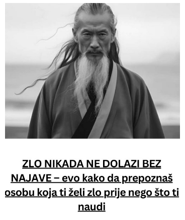 ZLO NIKADA NE DOLAZI BEZ NAJAVE – evo kako da prepoznaš osobu koja ti želi zlo prije nego što ti naudi