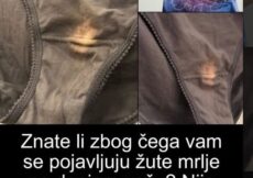 Znate li zbog čega vam se pojavljuju žute mrlje na donjem vešu. Ovo morate da znate!