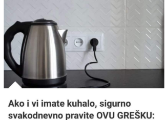 Ako posjedujete kuhalo, vjerovatno svaki dan pravite ovu grešku: I gotovo niko ne zna da je štetno po zdravlje Ako posjedujete kuhalo, vjerovatno svaki dan pravite ovu grešku: I gotovo niko ne zna da je štetno po zdravlje