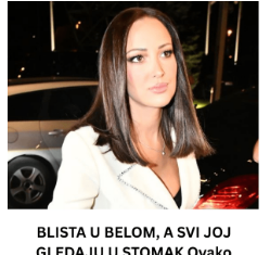 BLISTA U BELOM, A SVI JOJ GLEDAJU U STOMAK Ovako Aleksandra Prijović izgleda u POODMAKLOJ TRUDNOĆI: Evo ko joj pravi društvo BLISTA U BELOM, A SVI JOJ GLEDAJU U STOMAK Ovako Aleksandra Prijović izgleda u POODMAKLOJ TRUDNOĆI: Evo ko joj pravi društvo