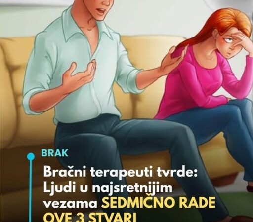 Bračni terapeuti tvrde: Ljudi u najsretnijim vezama SEDMIČNO RADE OVE 3 STVARI