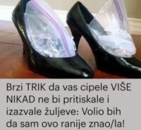 Brzi TRIK da vas cipele VIŠE NIKAD ne bi pritiskale i izazvale žuljeve: Volio bih da sam ovo ranije znao/la