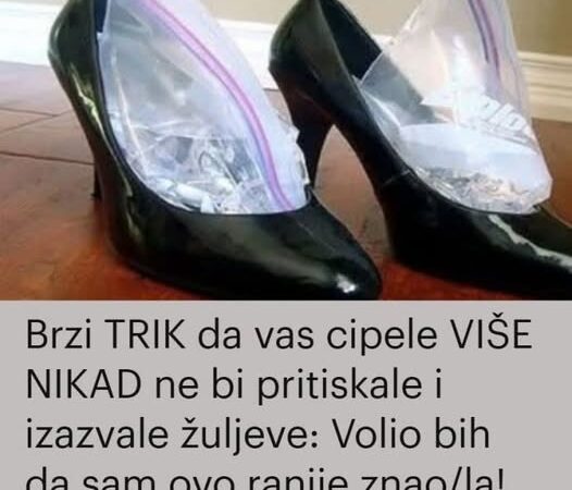 Brzi TRIK da vas cipele VIŠE NIKAD ne bi pritiskale i izazvale žuljeve: Volio bih da sam ovo ranije znao/la