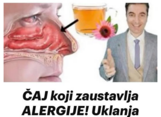 ČAJ koji zaustavlja ALERGIJE! Uklanja curenje iz nosa, svrbež očiju, kašalj ČAJ koji zaustavlja ALERGIJE! Uklanja curenje iz nosa, svrbež očiju, kašalj