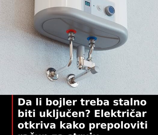 Da li bojler treba stalno biti uključen? Električar otkriva kako prepoloviti račun za struju
