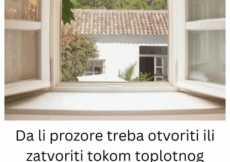 Da li prozore treba otvoriti ili zatvoriti tokom toplotnog talasa Evo šta kažu naučnici, iznenadićete se