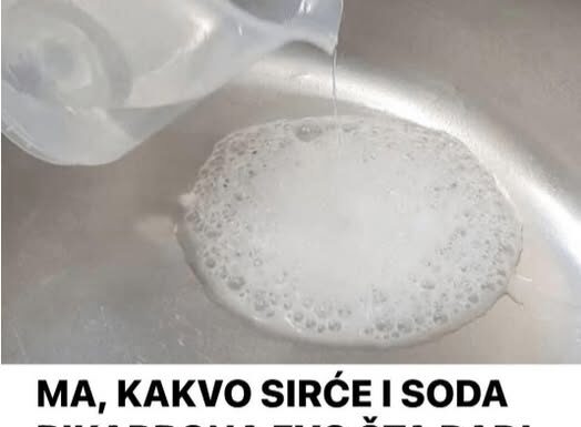 Dakle, koji ocat i soda bikarbona mogu učiniti posao – uklonite hrđu i kamenac kao od šale i sudoper blista za samo 60 dinara Dakle, koji ocat i soda bikarbona mogu učiniti posao – uklonite hrđu i kamenac kao od šale i sudoper blista za samo 60 dinara