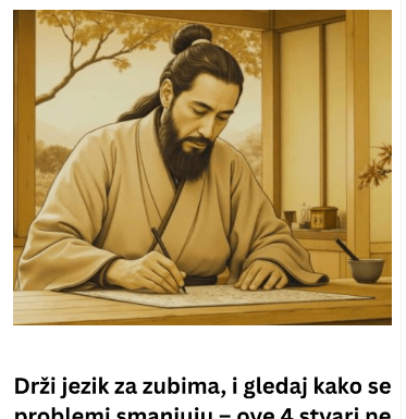 Drži jezik za zubima, i gledaj kako se problemi smanjuju – ove 4 stvari ne govori ni rodu rođenom!! Drži jezik za zubima, i gledaj kako se problemi smanjuju – ove 4 stvari ne govori ni rodu rođenom!!
