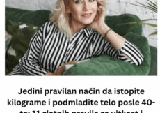 Jedini pravilan način da istopite kilograme i podmladite telo posle 40-te: 11 zlatnih pravila za vitkost i zdravlje koje vam niko nije rekao Jedini pravilan način da istopite kilograme i podmladite telo posle 40-te: 11 zlatnih pravila za vitkost i zdravlje koje vam niko nije rekao