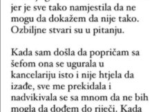 “Koleginica me optužila na poslu za svoje greške i dobila sam otkaz”