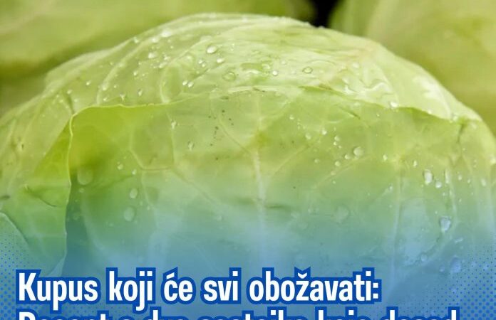 Kupus koji će svi obožavati: Recept s dva sastojka koja dosad niste koristili