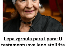 Lepa zgrnula para i para: U testamentu sve lepo stoji šta je stekla, a evo ko je naslednik (FOTO)