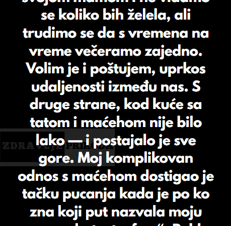 “Moj život se raspada i osećam se izdano…”