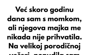 Moja buduća svekrva me je ponizila na porodičnoj večeri — ali to je bio tek početak. Moja buduća svekrva me je ponizila na porodičnoj večeri — ali to je bio tek početak.