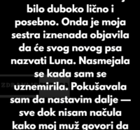 “Moja sestra je svom psu dala ime koje smo izabrali za našu bebu — ali reakcija mog muža me potpuno šokirala…”