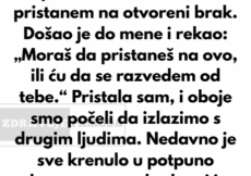 Muž me je naterao na otvoreni brak – sada duboko žali zbog toga.