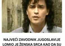 NAJVEĆI ZAVODNIK JUGOSLAVIJE LOMIO JE ŽENSKA SRCA KAO DA SU OD STAKLA: Danas je još veći šmeker i evo kako izgleda