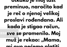 Nisam platio za 68. rođendan svoje svekrve — Ne može me više iskorišćavati