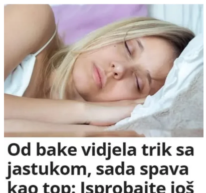Od bake vidjela trik sa jastukom, sada spava kao top: Isprobajte još večeras, krajnje je jednostavno Od bake vidjela trik sa jastukom, sada spava kao top: Isprobajte još večeras, krajnje je jednostavno