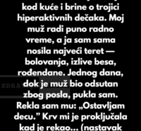 Odbijam da budem mama 24/7 — a moj muž misli da sam negativac