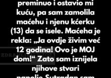 “Odbila sam da zadržim maćehu u kući mog pokojnog oca — nisam ja humanitarna organizacija”