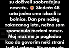 “Odbila sam da žrtvujem svoj san o medenom mesecu zbog njihove krize…”