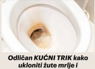 Odličan KUĆNI TRIK kako ukloniti žute mrlje i kamenac u WC šolji bez hemikalija: Testirano, djeluje odmah! Odličan KUĆNI TRIK kako ukloniti žute mrlje i kamenac u WC šolji bez hemikalija: Testirano, djeluje odmah!