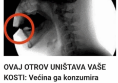 OVAJ OTROV UNIŠTAVA VAŠE KOSTI: Većina ga konzumira barem jednom dnevno