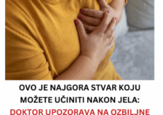 Ovo je NAJGORA stvar koju možete učiniti nakon jela: Doktor upozorava na ozbiljne posljedice!