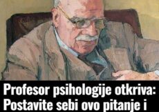 Profesor psihologije otkriva: Postavite sebi ovo pitanje i sva vrata će vam se otvoriti!