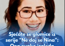 Sjećate se glumice iz serije “Ne daj se Nina”: Ona ovako izgleda danas